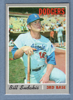 1970 Topps #341 Bill Sudakis  EX  GO695