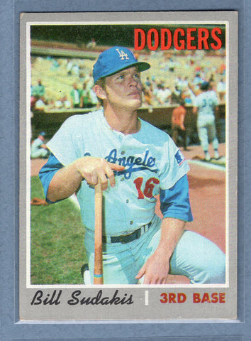 1970 Topps #341 Bill Sudakis  EX  GO695
