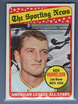 1969 Topps #417 Ken Harrelson All Star EX-MT   GO149