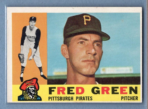 1960 Topps #272 Fred Green EX   GO550