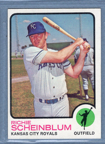 1973 Topps #78 Richie Scheinblum  (b) EX-MT  GO669
