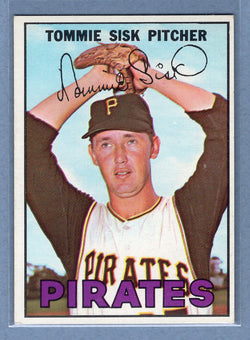 1967 Topps #84 Tommie Sisk EX-MT    GO323