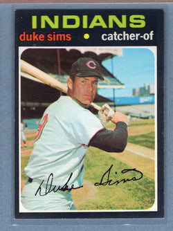 1971 Topps #172 Duke Sims  (b) EX-MT  GO340