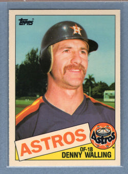 1985 Topps Tiffany #382 Denny Walling NM