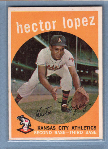 1959 Topps #402 Hector Lopez (a) EX   GO410