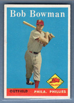 1958 Topps #415 Bob Bowman VG-EX     G0364