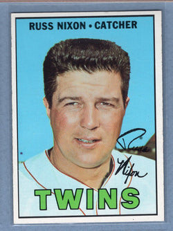1967 Topps #446 Russ Nixon (b) EX-MT   GO340