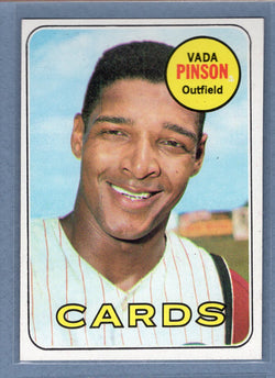 1969 Topps #160 Vada Pinson (e) EX-MT  GO700
