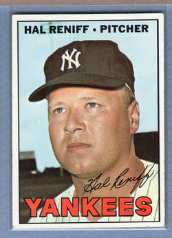 1967 Topps #201 Hal Reniff EX  GO368