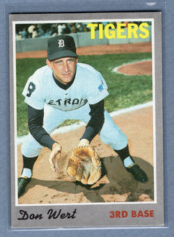 1970 Topps #33 Don Wert  EX-MT  GO450