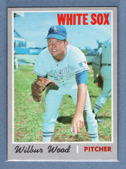 1970 Topps #342 Wilbur Wood  EX  GO695