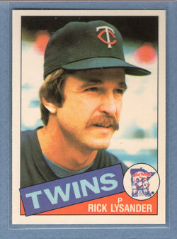 1985 Topps Tiffany #383 Rick Lysander NM