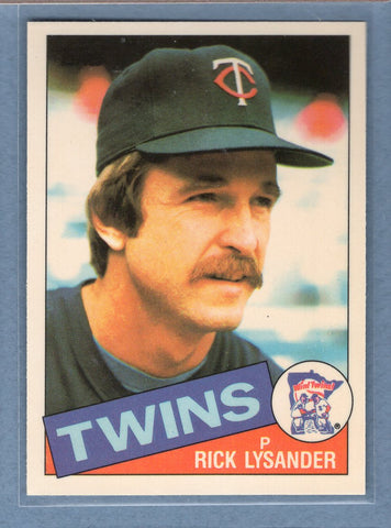 1985 Topps Tiffany #383 Rick Lysander NM