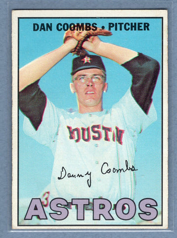 1967 Topps #464 Dan Coombs EX  GO360