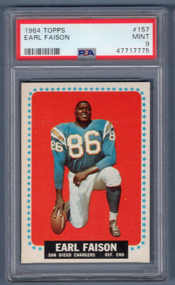 1964 Topps #157 Earl Faison (47717775) PSA 9
