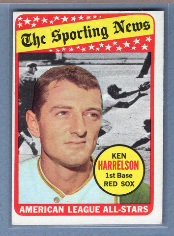 1969 Topps #417 Ken Harrelson All Star EX  GO477