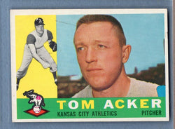 1960 Topps #274 Tom Acker VG-EX  GO550