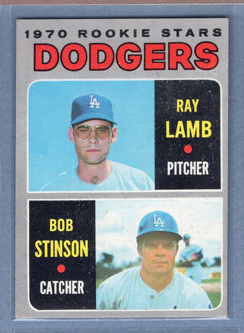 1970 Topps #131 Dodgers Rookies (b) EX-MT  GO900