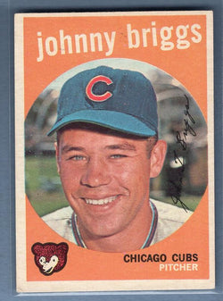 1959 Topps #177 Johnny Briggs VG-EX    Set Break A