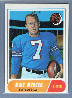 1968 Topps #123 Mike Mercer EX-MT  GO155