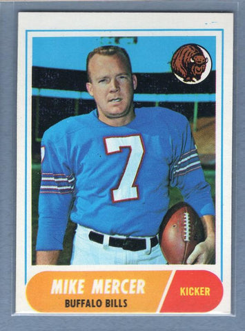 1968 Topps #123 Mike Mercer EX-MT  GO155