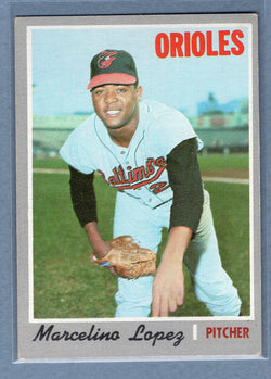 1970 Topps #344 Marcelino Lopez  EX  GO695