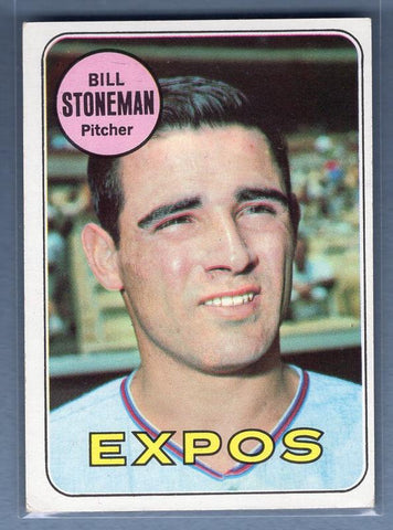 1969 Topps 67 Bill Stoneman VG-EX SET BREAK