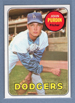 1969 Topps #161 John Purdin  EX-MT  GO700