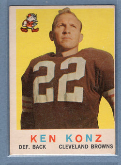 1959 Topps #54 Kenny Konz  VG  GO130