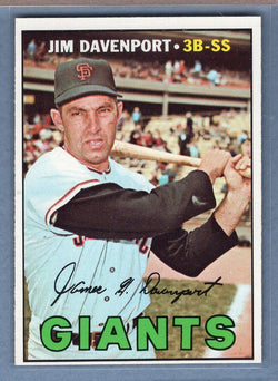1967 Topps #441 Jim Davenport EX-MT  GO390