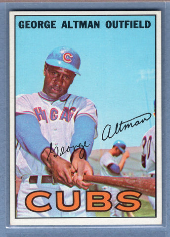 1967 Topps #87 George Altman EX-MT    GO323
