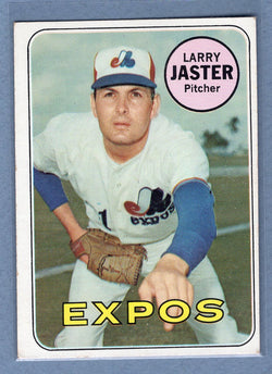1969 Topps #496 Larry Jaster (b) EX  GO577