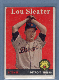 1958 Topps #46 Lou Sleater (b) VG  GO501