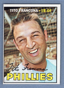 1967 Topps #443 Tito Francona EX-MT  GO390