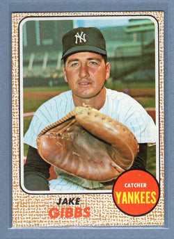 1968 Topps #89 Jake Gibbs (a)  EX-MT  GO550