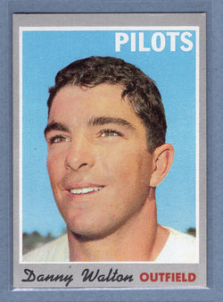 1970 Topps #134 Danny Walton   EX-MT  GO900