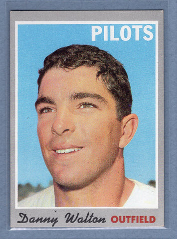 1970 Topps #134 Danny Walton   EX-MT  GO900