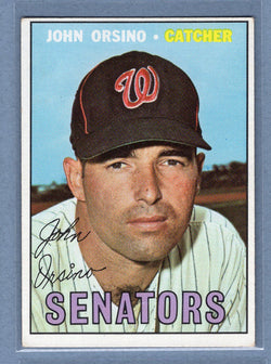 1967 Topps #207 John Orsino EX  GO368
