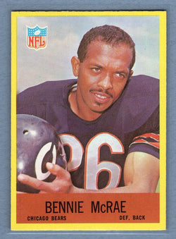 1967 Philadelphia #32 Bennie McRae EX-MT  GO143