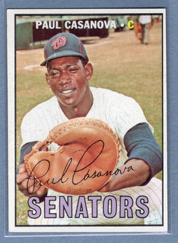 1967 Topps #115 Paul Casanova EX-MT  GO446