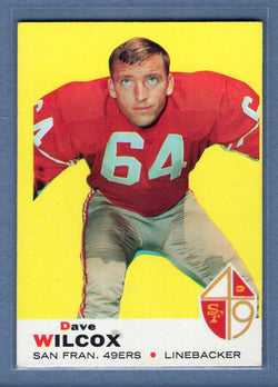 1969 Topps #44 Dave Wilcox (HOF) EX  GO257