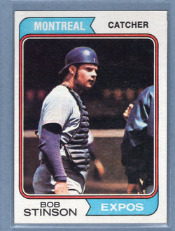1974 Topps #653 Bob Stinson Nm-Mt