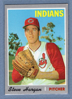 1970 Topps #136 Steve Hargan   EX  GO900