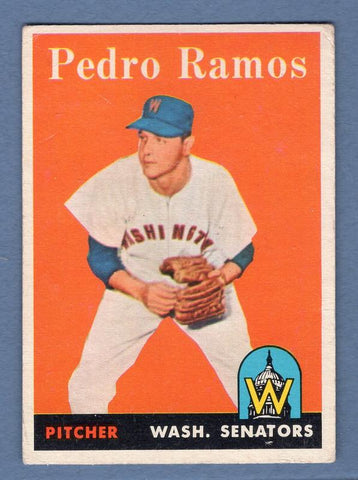 1958 Topps #331 Pedro Ramos VG-EX  GO495