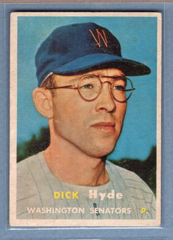 1957 Topps #403 Dick Hyde EX  GO130
