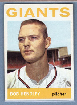 1964 Topps #189 Bob Hendley EX   GO213