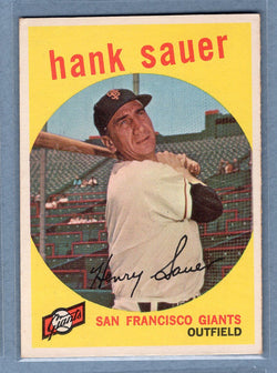 1959 Topps #404 Hank Sauer (b) EX   GO410