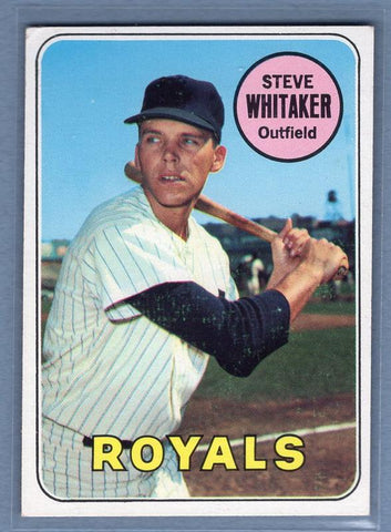 1969 Topps 71 Steve Whitaker VG-EX SET BREAK