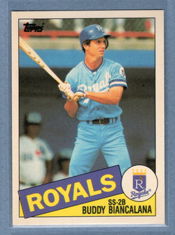 1985 Topps Tiffany #387 Buddy Biancalana NM
