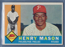 1960 Topps #331 Henry Mason EX-MT  GO560